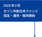 2022年2月 セゾン共創日本ファンド 設定・運用・販売開始