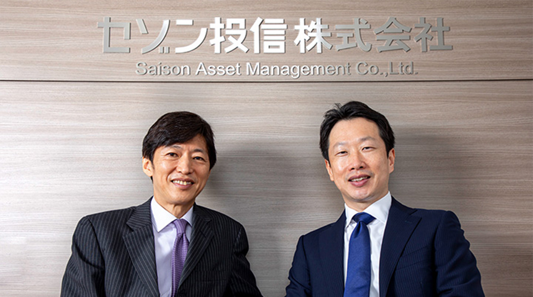 (左:代表取締役会長CEO 中野晴啓 / 右:代表取締役社長COO 園部鷹博)