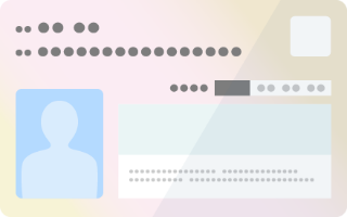 お子さまのマイナンバーカード（オモテ面）